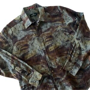 Bugatchi Uomo Large Long Sleeve Button down